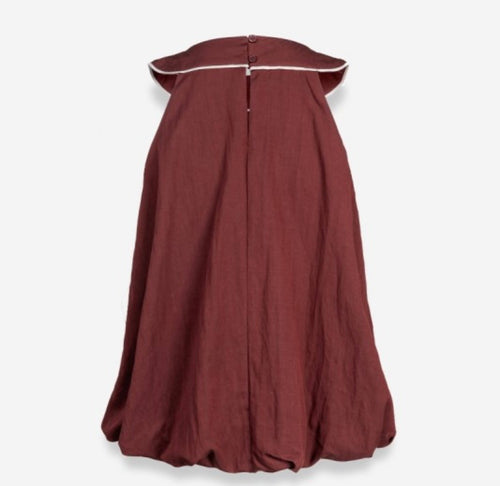 Abstract Applique Billowy Top