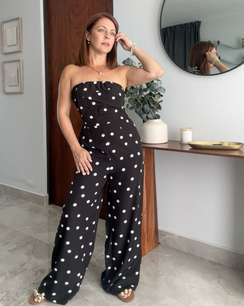 Prague Dot Jumpsuit