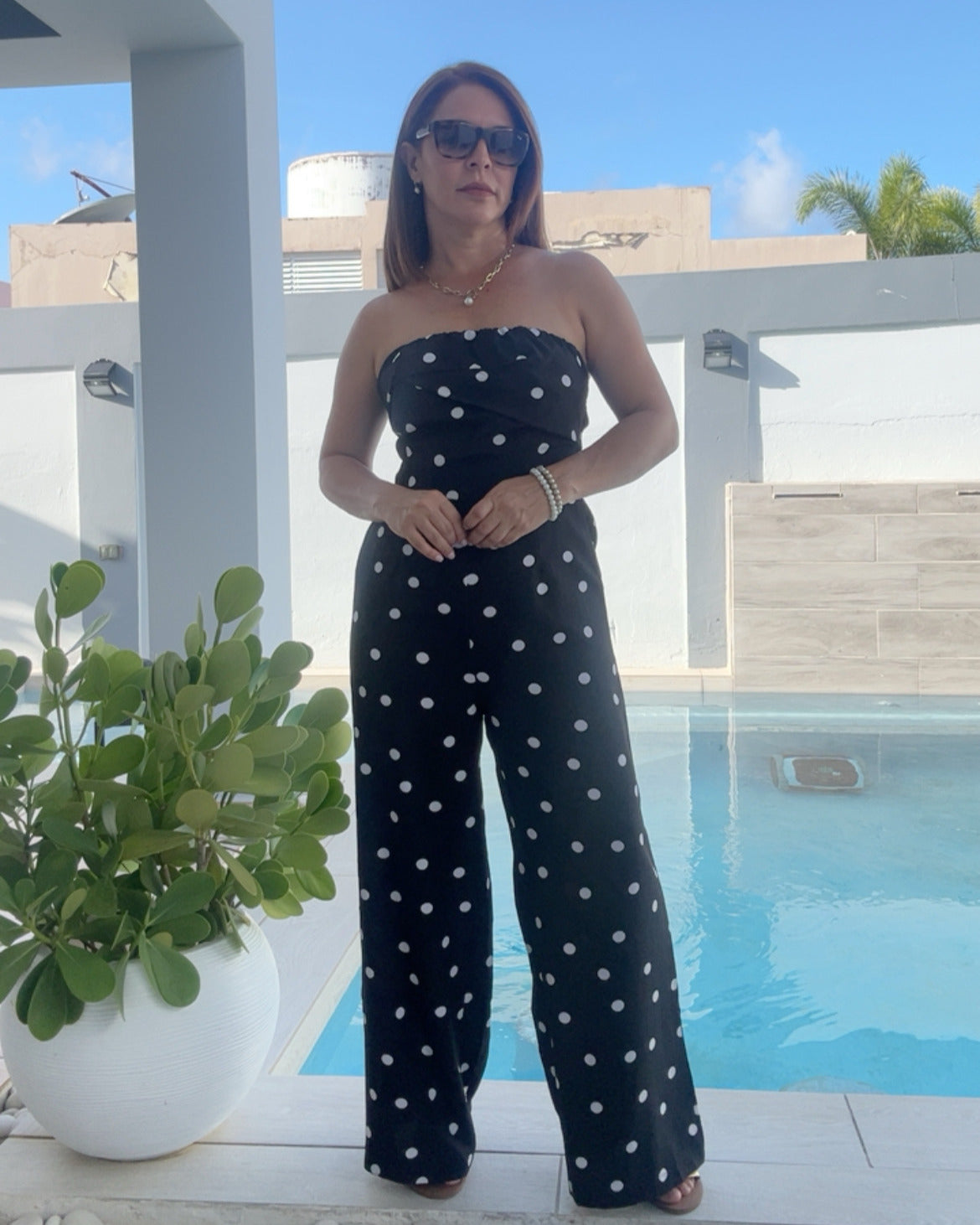 Prague Dot Jumpsuit