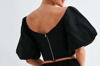 Juliette Puff-Sleeve Top