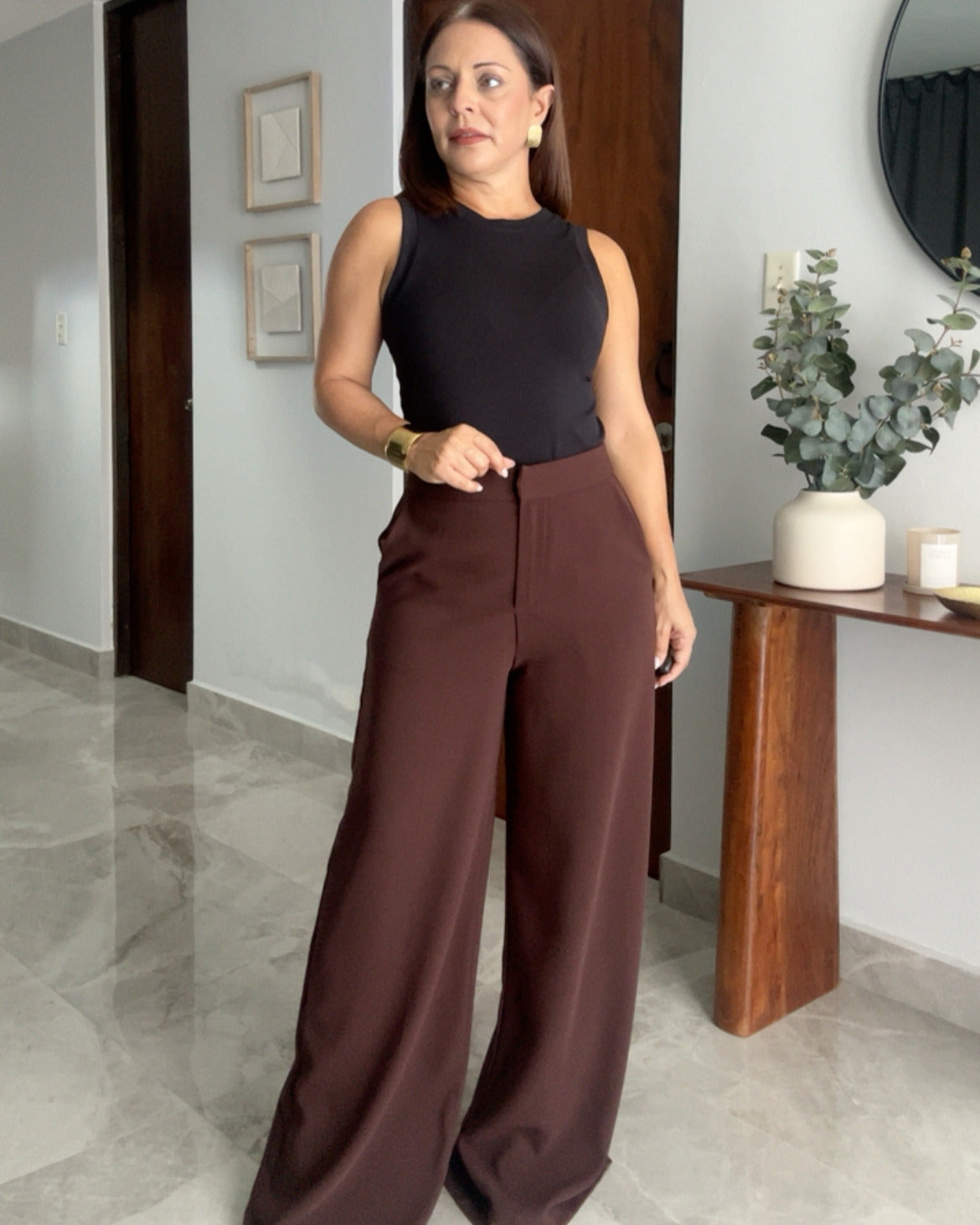Wide-Leg Café Amore
